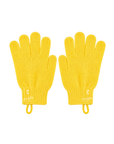 Yellow Exfoliating Gloves