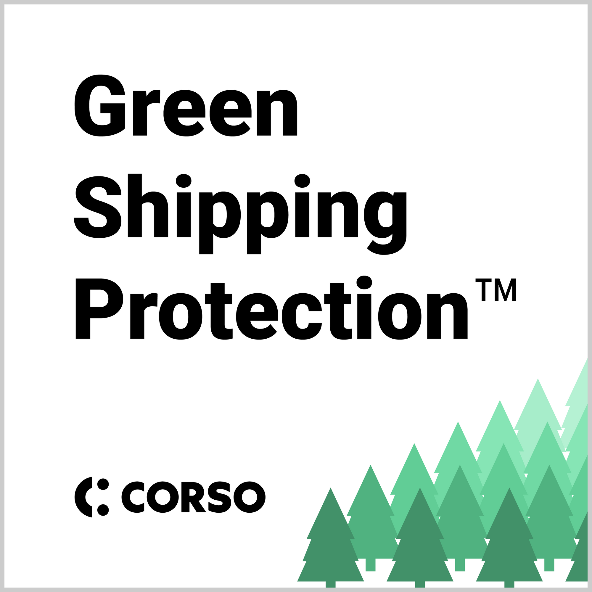 Sustainability & Coverage - Shipping Protection